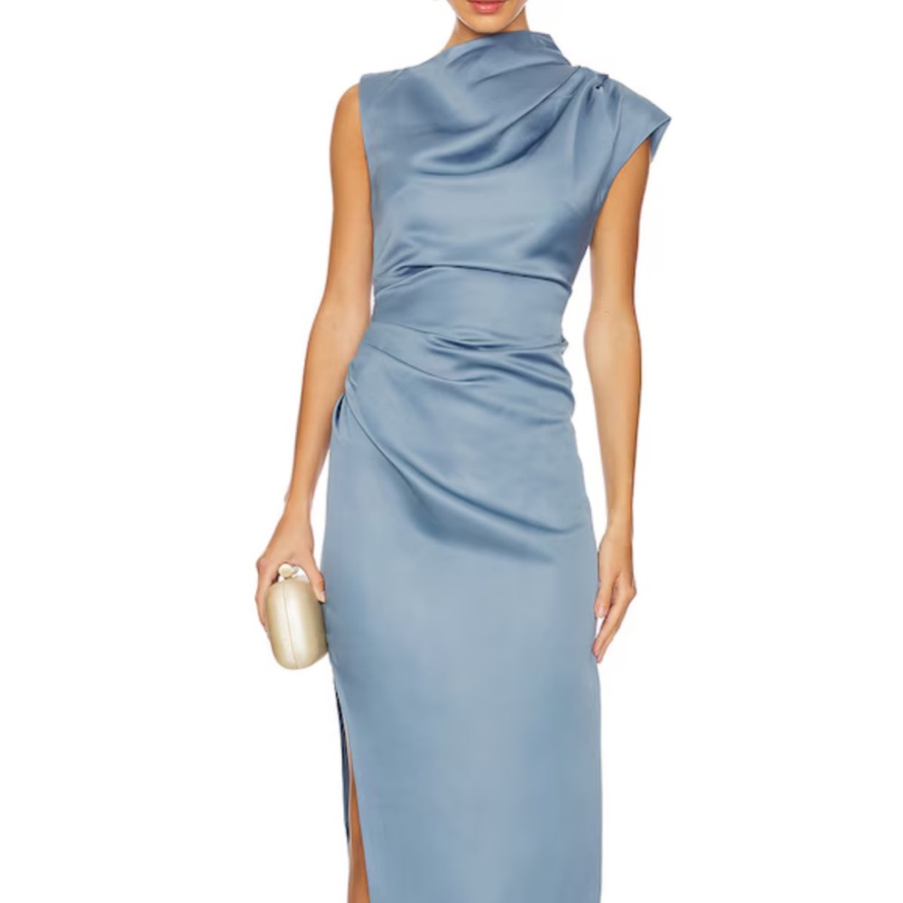 Elliatt Coralie Dress in Dusty Blue